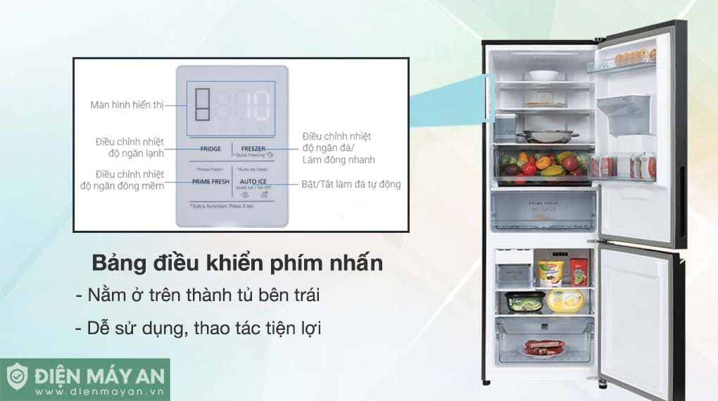Tủ lạnh Panasonic Inverter 300 lít NR-BV331WGKV